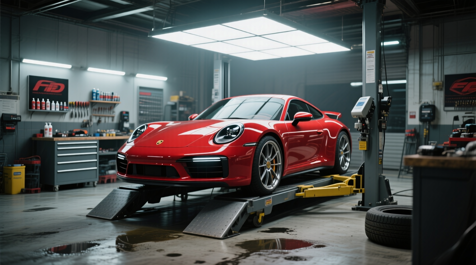 Equipe AutoGlow trabalhando