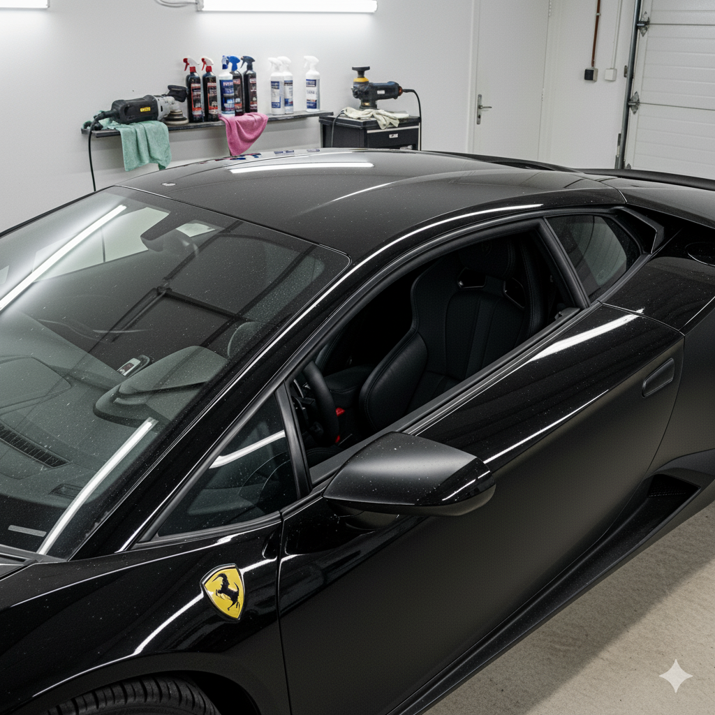 Ferrari depois do polimento